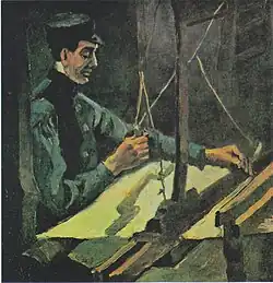 Weaver Facing Right (Half-Figure), 1884, Private collection (F26)