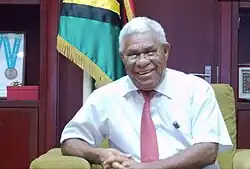 Vanuatu Bob Loughman, Prime Minister