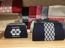 Samples of embroidery patterns