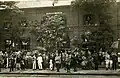The railway station in 1921