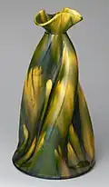 Dresser spiral vase, 1893 (in other colours at V&A)