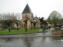 The church in Vaux