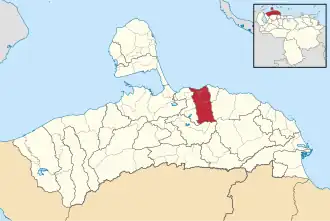 Location in Miranda