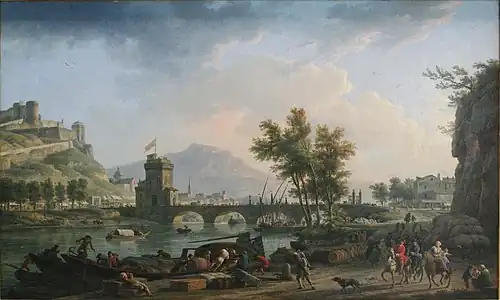 The Approach to a Fair (1774), Musée Fabre