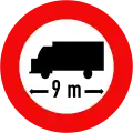P.119: Length limit for commercial vehicles