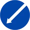 R.302b: Keep left