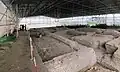 Overview of the excavations.