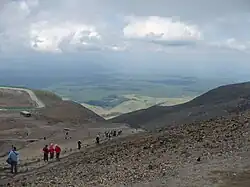 Slope of the mountain