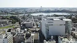 Downtown of Mito city