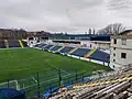 View on the west stand of Smederevo Stadium from the top of north stand