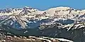 Mt. Nimbus (left) and Mt. Cumulus (right)