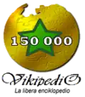 150,000 articles on the Esperanto Wikipedia (2011)