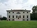 Villa Pisani, Bagnolo, by Palladio, rear facade (1540s)
