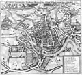 Merian's prospect view of Villach in 1679