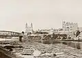 Church and its surroundings in 1898