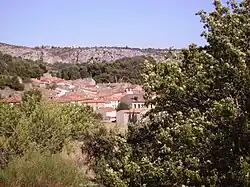 A general view of Vingrau