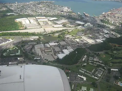 Aerial view of northeastern Cataño (upper left)