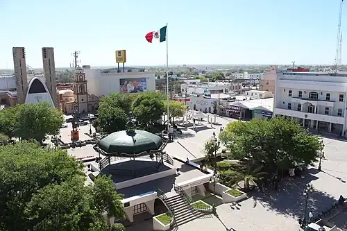 Main Plaza of Reynosa