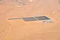 Aerial view of Power Plant Rosh Pinah before completion in 2017