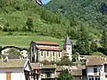 View of Argis and the church