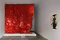 Curtain, 2014, 400x400 cm, fabric, reflective glass