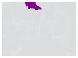 Map of the district