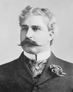 A black and white imag of Wallace T. Foote Jr.