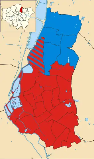 2022 results map