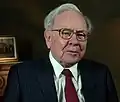 Warren Buffett, chairman and CEO, Berkshire Hathaway. "Oracle of Omaha" and world's sixth wealthiest person[15]