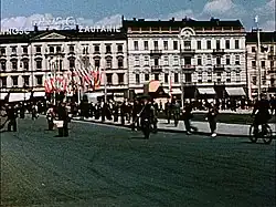 Eastman Kodak color movie from Warsaw dated 1939