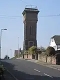 Water Tower, Reservoir Road, Woolton (c.1900; Grade II)