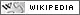 Web badge promoting Wikipedia