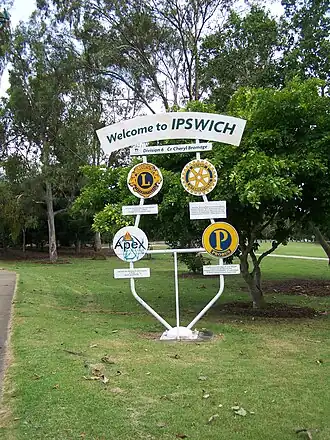 Signage on Pine Mountain Road, 2010