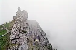 Between the final two tunnels