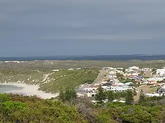 West Beach seen from the east, near Dempster Head