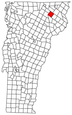 Located in Orleans County, Vermont