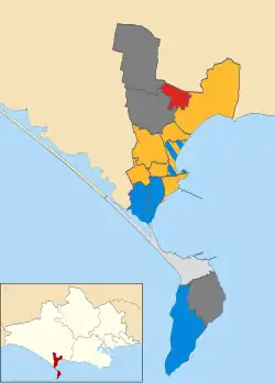 2008 results map