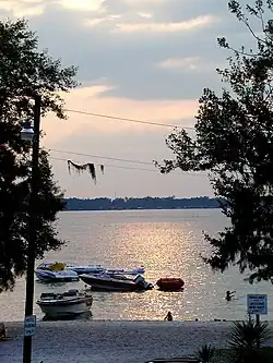 White Lake at dusk