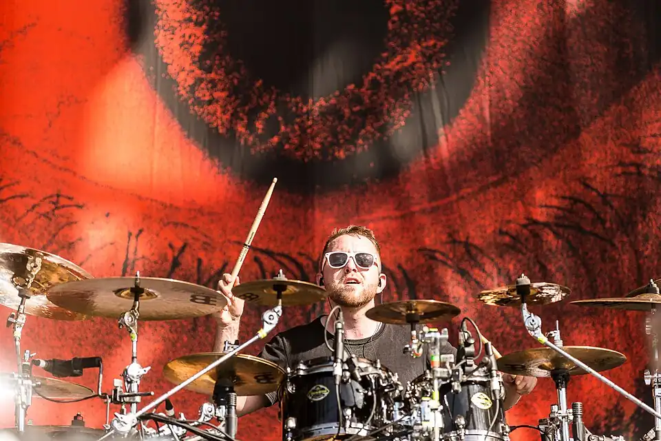 Former touring drummer Alex Rüdinger
