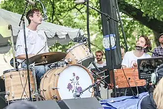 Whitney performing at Pitchfork Music Festival in 2016