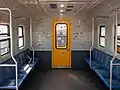 Interior of a Metro Plus (1st class) car