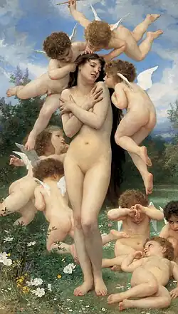 William-Adolphe Bouguereau, The Return of Spring, 1886