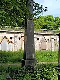 William Flockhart memorial (south east face) Warriston Cemetery Edinburgh