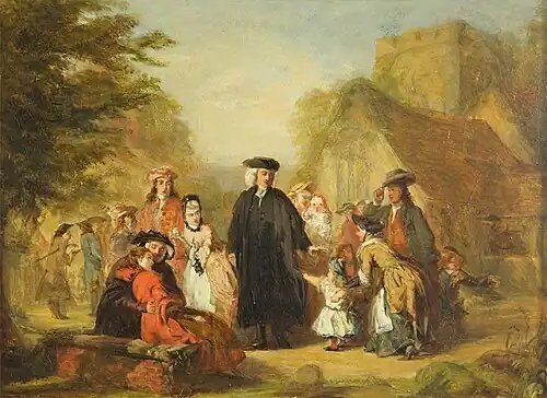 The Village Pastor by William Powell Frith