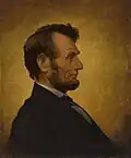 Abraham Lincoln - The Penny Image, 1864, in the National Portrait Gallery