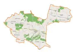 Location of Gmina Wojsławice