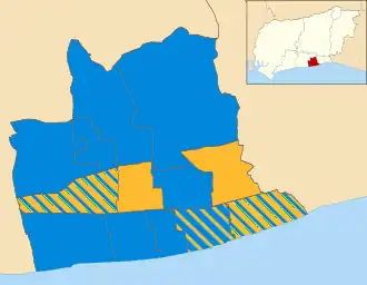 2004 results map