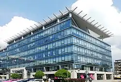 An office building on Marynarska Street.