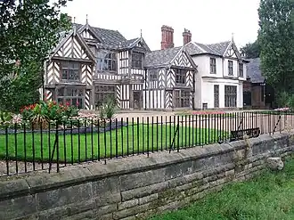 "A 16th-century medieval timber-framed historic house"