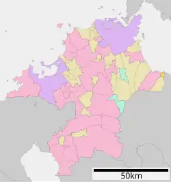 Location of Yoshitomi